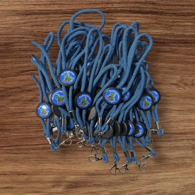 Porta Chaves Tubular em Poliester