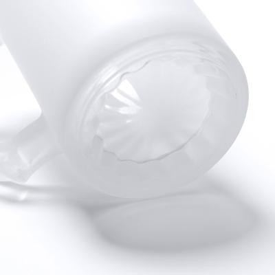 caneca de vidro fosco  450 ML