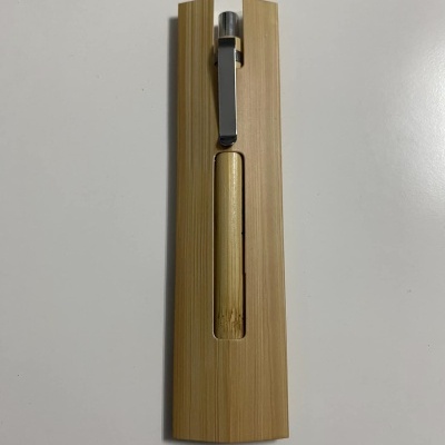 caneta em bambu