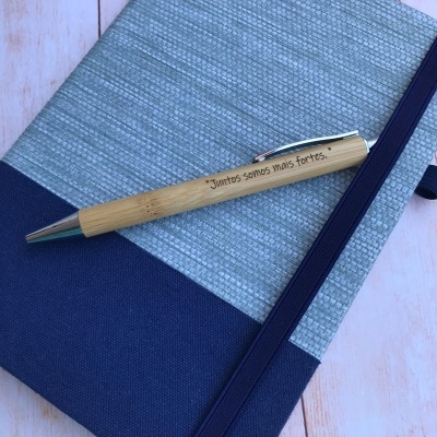 caneta em bambu