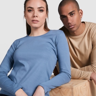 91-T-shirt manga comprida Homem