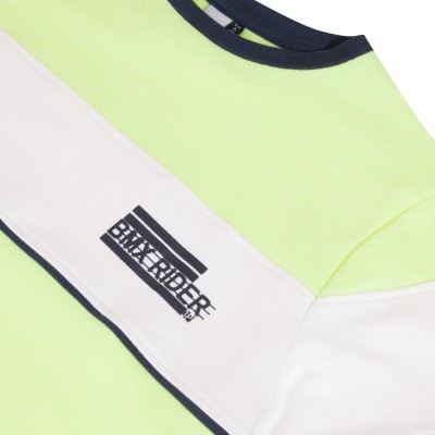 Camisola colorida com padrão color-block e estampa BIKERIDER