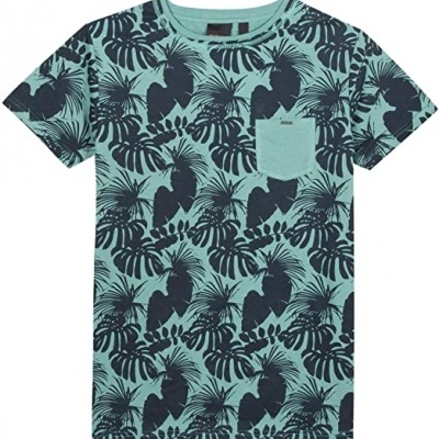 T-shirt estampado tropical Beckaro