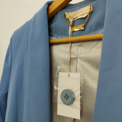 Blazer feminino clássico azul Roberta Biagi