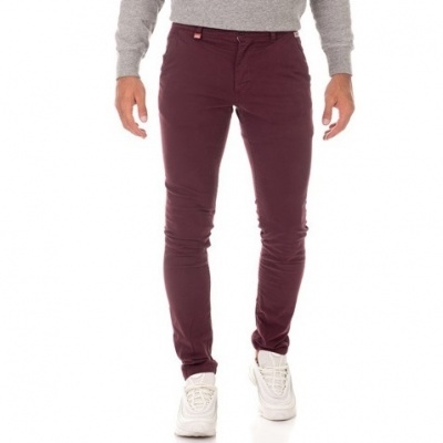 Calça de sarja bordo Franklin & Marshall