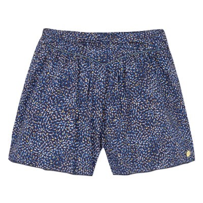 Calção azul com padrão 3Pommes