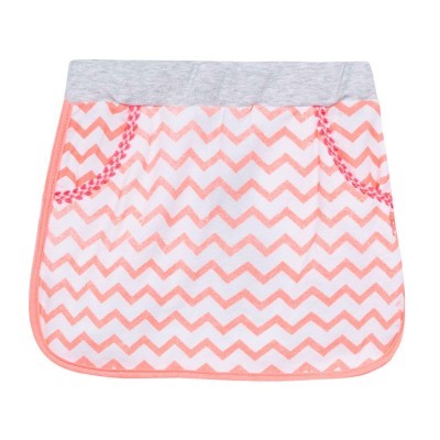 Saia laranja e branca 3Pommes