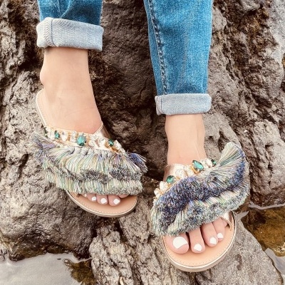 Parodi mulher Sandália verde