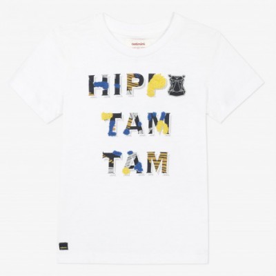 T-shirt mensagem colorida Catimini