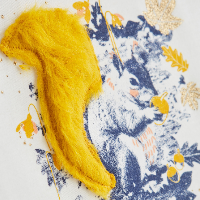 Camisola cru 3Pommes