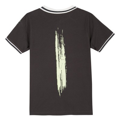 Polo cinza com estampa nas costas 3Pommes