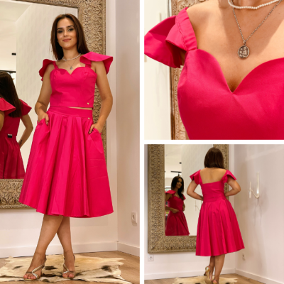 Saia midi e top para cerimónia Miss You