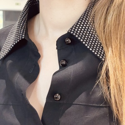 Vestido Mulher midi preto Miss You