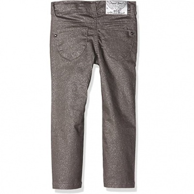 Calça metalizada cinza 3pommes