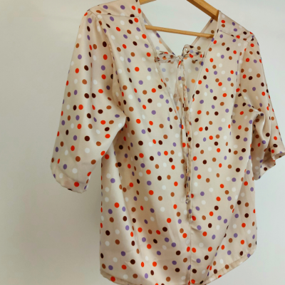 Blusa bolinhas Roberta Biagi