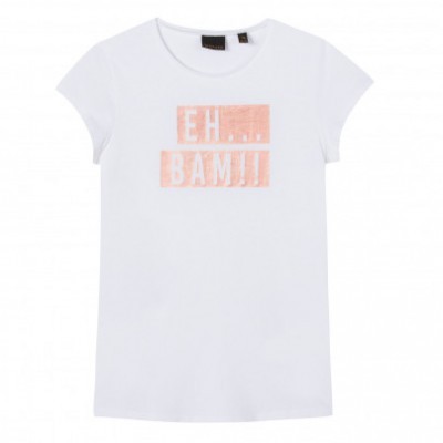 T-shirt branca Beckaro
