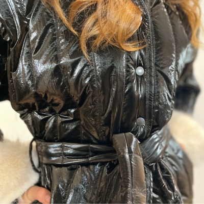 Kispo comprido feminino preto com pelo Miss You