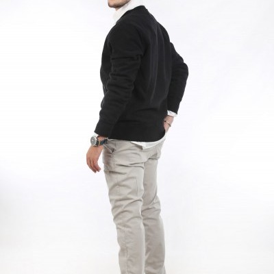 Calça chino cinza Franklin & Marshall