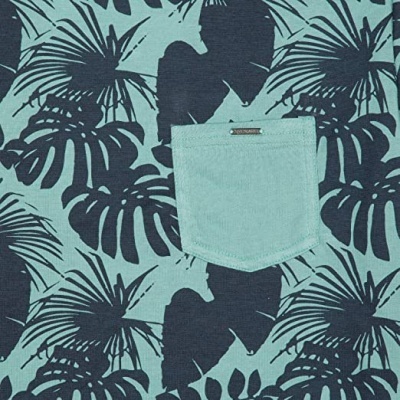 T-shirt estampado tropical Beckaro