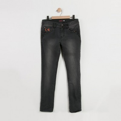 Calças de ganga pretas Catimini