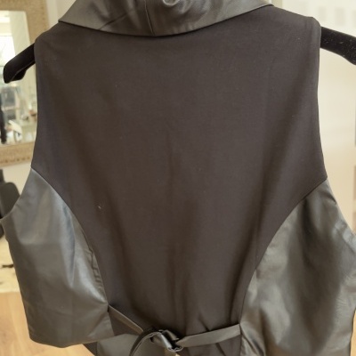 Colete mulher ecopele preto Miss You