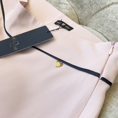 Calça pantalona feminina rosa Miss You