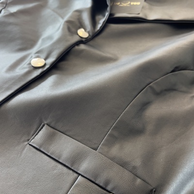 Colete mulher ecopele preto Miss You