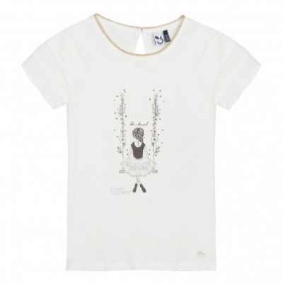 T-shirt branca clássica 3Pommes