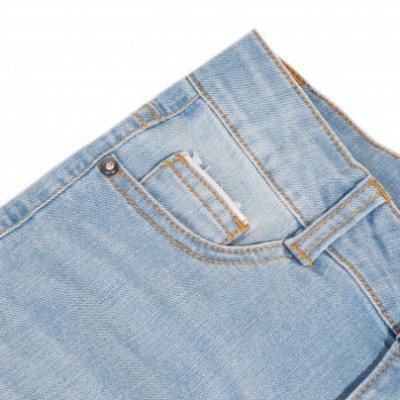 Calça de ganga corte reto 3Pommes