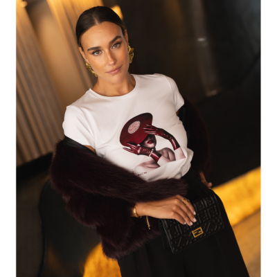 T-shirt Feminina Miss You – Estilo Elegante com Estampa Fashion T-shirt Feminina Miss You – Estilo Elegante com Estampa Fashion