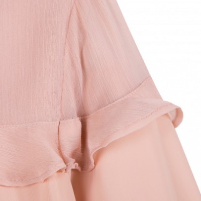 Blusa fluída rosa Beckaro