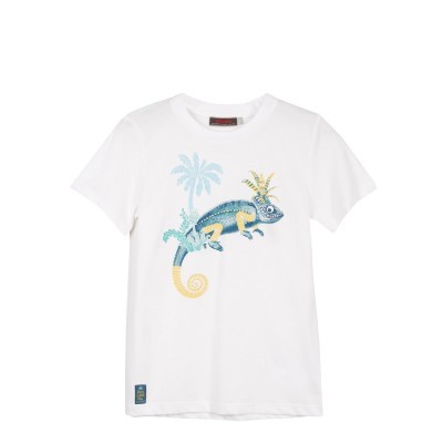 T-shirt branca Catimini