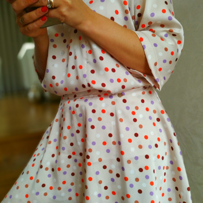 Saia/Calção bolinhas Roberta Biagi