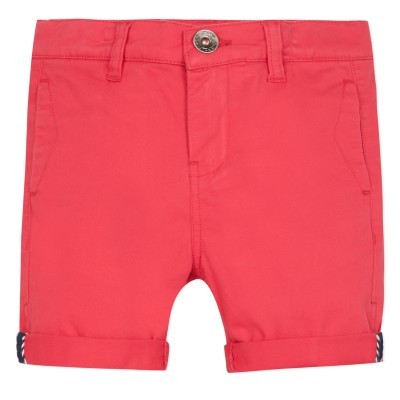 Calção chino vermelho 3Pommes