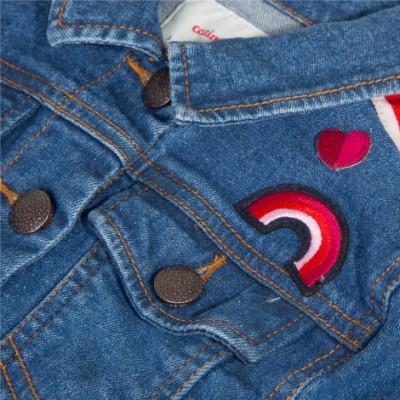 Casaca de ganga com listras nas mangas Catimini