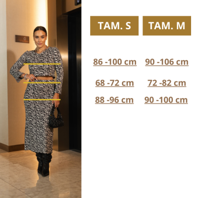 Saia estampado zebra Miss You