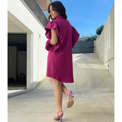 Vestido Mulher curto rosa Miss You