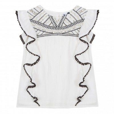 Blusa bordada 3Pommes