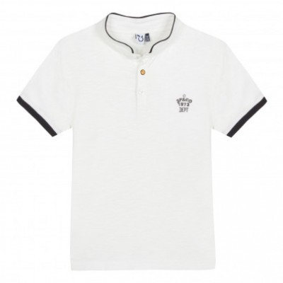Polo branco 3Pommes