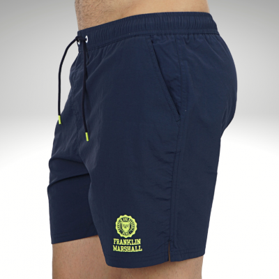 Calção de banho azul marinho Franklin & Marshall