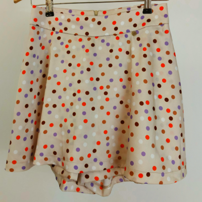 Saia/Calção bolinhas Roberta Biagi