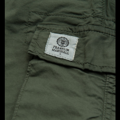 Calça verde com bolsos laterais Franklin & Marshall