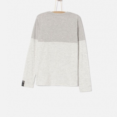 Camisola cinza manga comprida Ikks