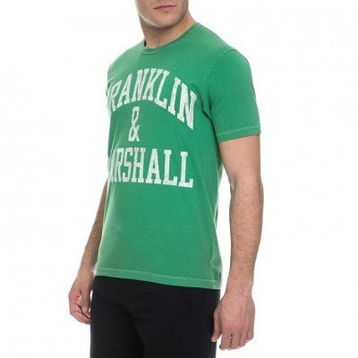 T-shirt verde Franklin & Marshall
