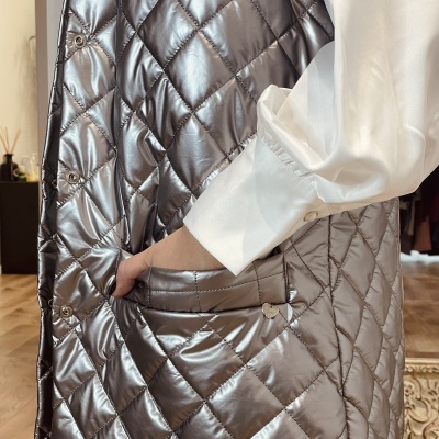 Colete mulher metalizado Miss You