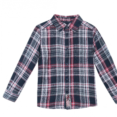 Camisa aos quadrados 3Pommes