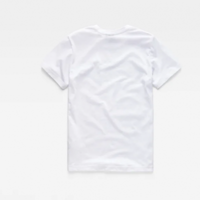 T-shirt branca de algodão G-Star Raw