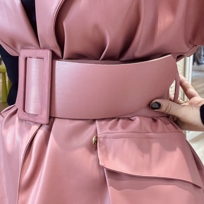 Colete mulher ecopele rosa Miss You 