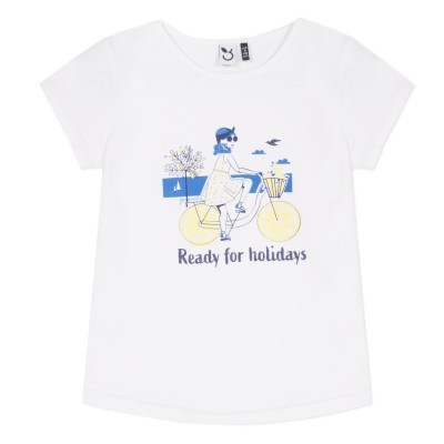 T-shirt branca 3Pommes