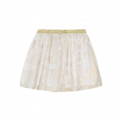 Saia tule dourada 3Pommes